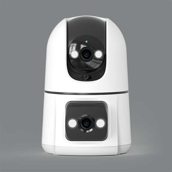 Dual Lens Dual Band WIFI 2.4G 5G Indoor Camera 647JG2D