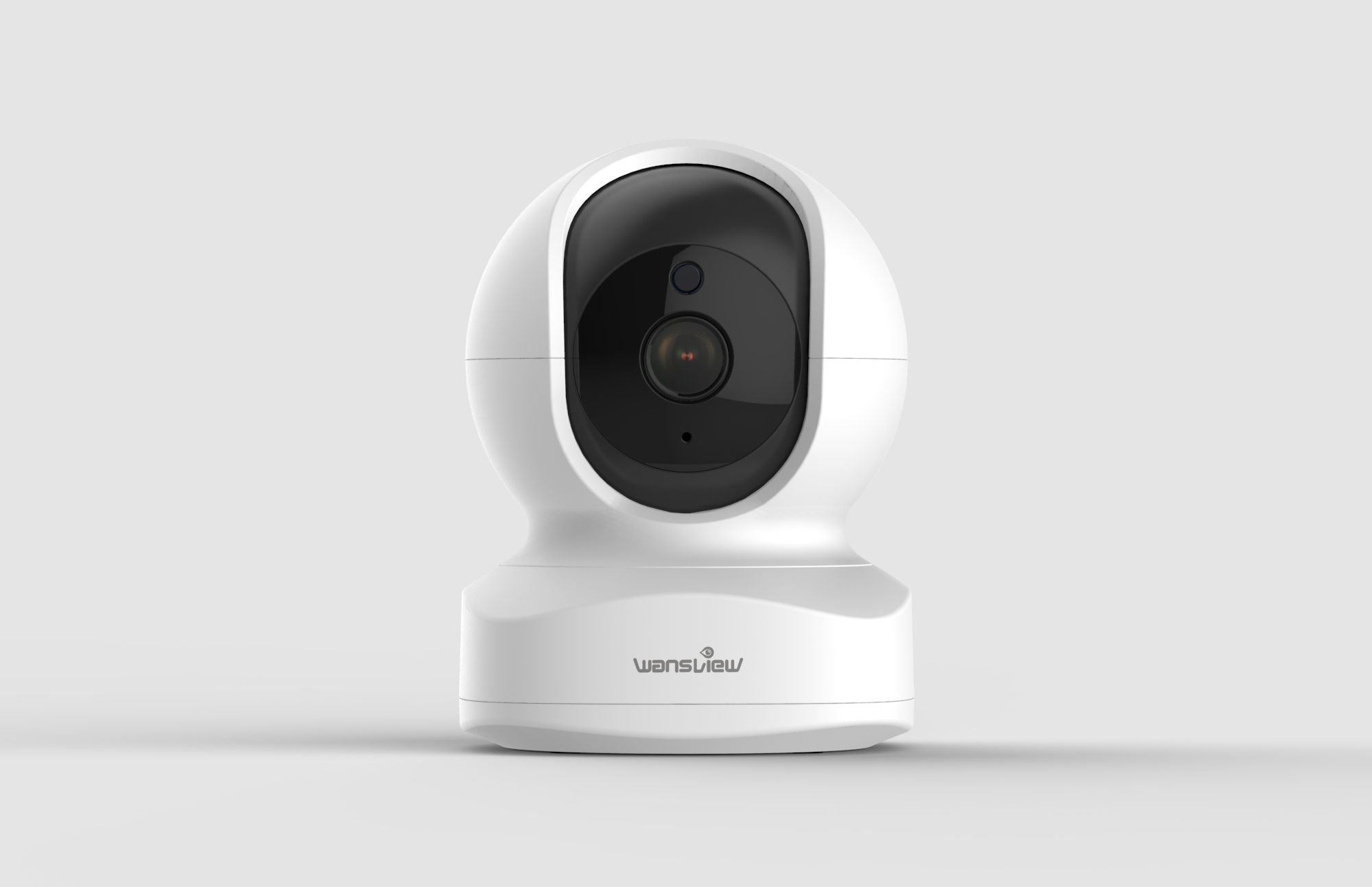 How does a surveillance camera monitor remotely?