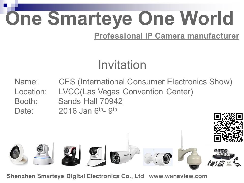 Smarteye 2016 CES Invitation
